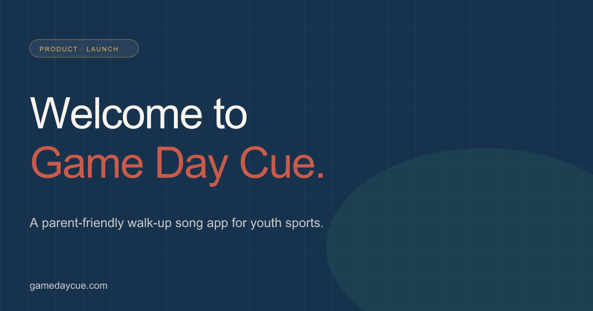 Welcome to Game Day Cue